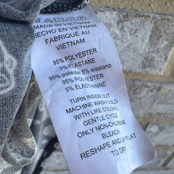 MICHAEL Michael Kors Sleeveless Lacing V-Neck Mandala Print Blouse Size S - Picture 4 of 8